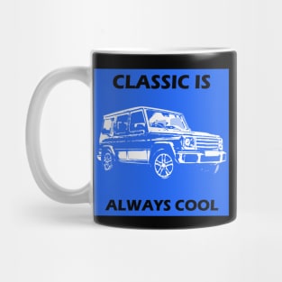 G wagon 4x4 offroader colorful design Mug